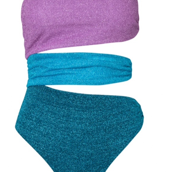 Baobab Isla Color Blocked Strapless One Piece Swimsuit - Picture 2 of 2